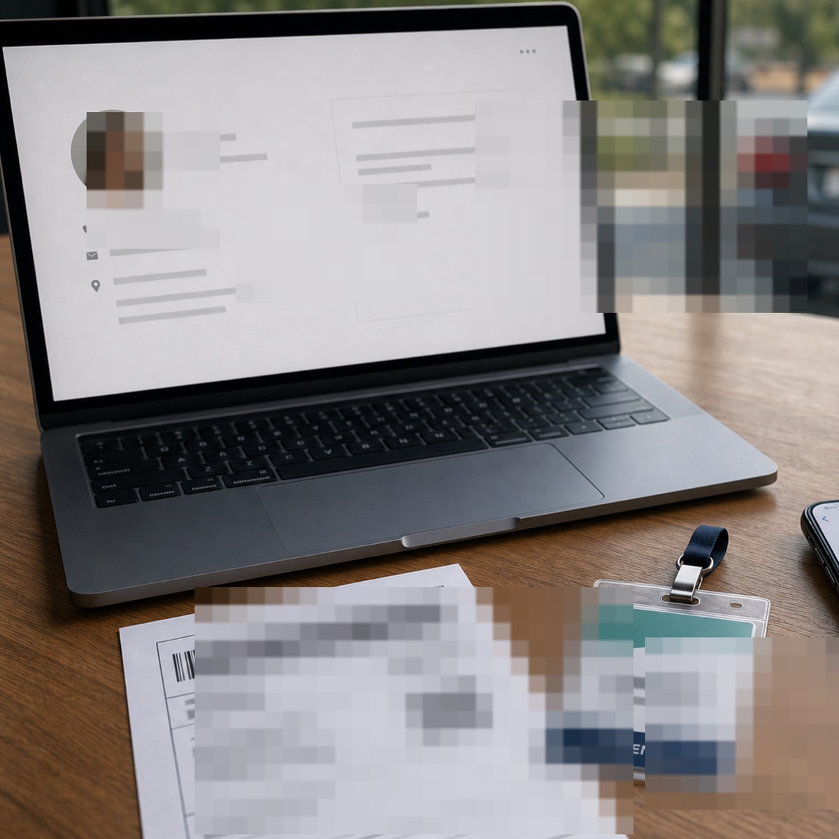 Sfoca dati personali, after editing with ClearCrowds